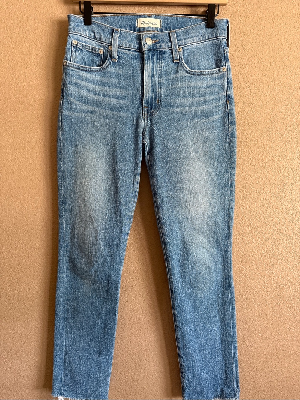 Madewell The Mid-Rise Perfect Vintage Distressed Jeans Size 25 - Picture 2 of 12